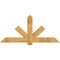 Ekena Millwork Kennewick Rough Sawn Timber Gable Bracket, Western Red Cedar, 72"W x 33"H x 2"D x 6"F, 11/12 Pitch GBW072X33X0206KEN00RWR - alternate 1
